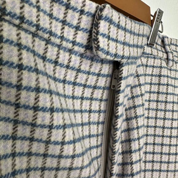Rails Prim Skirt Lilac Navy Mini Check Women’s Size 8 NEW with Tags - Picture 5 of 10